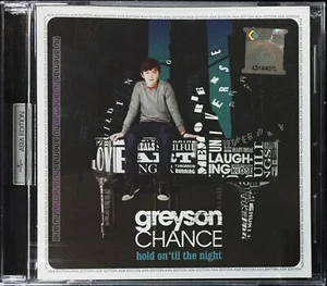 GREYSON CHANCE Hold On 'Til The Night 2012 MALAYSIA ASIA EDITION PROMO USE CD - Bild 1 von 3