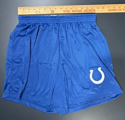 Vintage Champion Indianapolis Colts Nylon Shorts Men’s Size Large 36-38 - Image 1 of 4