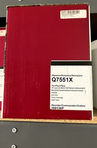 Q7551X 51X Tonerkassette für HP Laserjet P3005dn MFP M3035 M3035xs Drucker - Bild 1 von 2