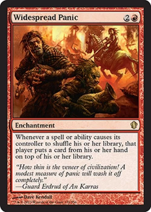 Widespread Panic - Medium Play MTG Commander 2013 Edition - Image 1 of 1
