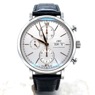 IWC Portofino Chronograph Automatic 42mm Stainless Steel Men's Watch IW391022 - Image 1 of 4