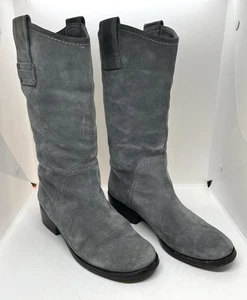 Marc by Marc Jacobs hellblaue Wildlederstiefel Damengröße 8 " - Bild 1 von 11