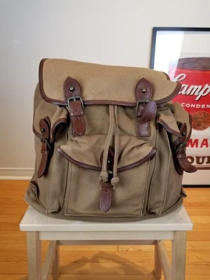 VINTAGE POLO RALH LAUREN CANVAS BACKPACK - Image 1 of 4