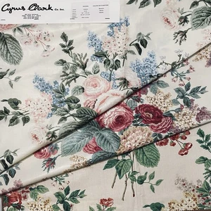 Cyrus Clark 100% Baumwolle Bettwäsche Stoffmuster 3 Paneele Lisanne Muster - Bild 1 von 4