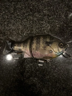 Deps Bulldoze 160 Swimbait Floating Lip Tropical Glitter Gill - Image 1 of 4