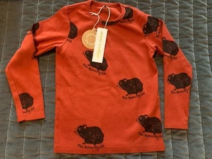 Unisex kids mini Rodini long sleeve Guinea Pig shirt size 116-122 (6-7 US) - Picture 1 of 4