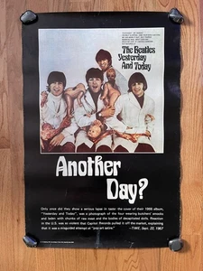 1973 The Beatles, Yesterday And Today Butcher Cover Another Day Poster 36” x 24” - Picture 1 of 10
