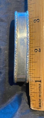 1 servilleta anillo LUNT WILLIAM AND MARY CUBIERTOS PLATA ESTERLINA OFERTA 1 AV. 5, EA Foto 1 de 4