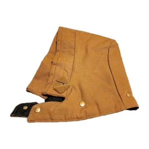 Capucha Carhartt vintage para hombre talla única marrón pato acolchado a presión A02 BRN EE. UU. 90s - Imagen 1 de 4