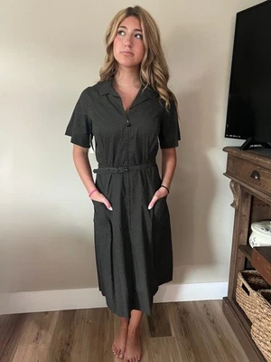 Nuevo con etiquetas Vestido Rockabilly a lunares vintage de los años 50 Deadstock para mujer talla 16 Foto 1 de 4
