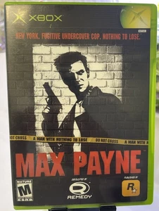Max Payne Platinum Hits - Microsoft Xbox Pristine Authentic Neuwertig & Getestet - Bild 1 von 6