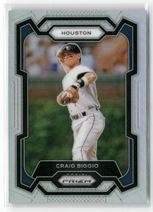 2024 Panini Prizm #123 Craig Biggio Silver - Picture 1 of 2