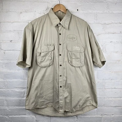 Camel Trophy Adventure Wear Shirt Mens XXL 2XL Large Beige Utility Safari Guide - Image 1 of 4