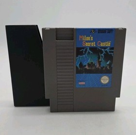 Milon's Secret Castle NES Nintendo Entertainment System, 1988 Authentic Tested