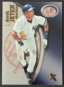 DEREK JETER 2001 Fleer E-X #2 NEW YORK YANKEES *Spedizione gratuita* - Foto 1 di 2