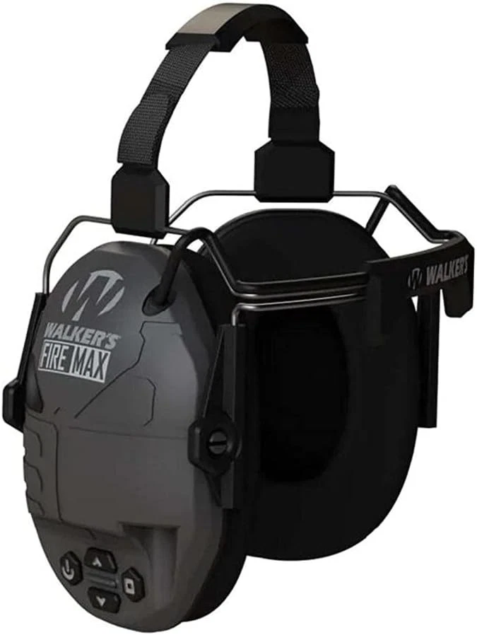 Walker's Firemax Muff Atrás do Pescoço Recarregável e Fino Perfil Baixo - Preto - Imagem 1 de 1