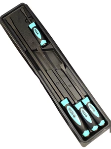 Matco Tools PBSTT4C NUEVO 4 piezas mango verde azulado llamativo juego de barras de palanca 8 12 17 25” EE. UU. - Imagen 1 de 10