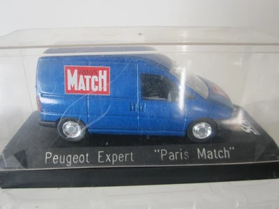 1/43 SOLIDO FOURGON FOURGONNETTE CAMIONNETTE PEUGEOT EXPERT "PARIS MATCH" - Photo 1/4