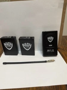 Transmisor inalámbrico VHF y 2 receptores 351 NADY Systems - Imagen 1 de 10