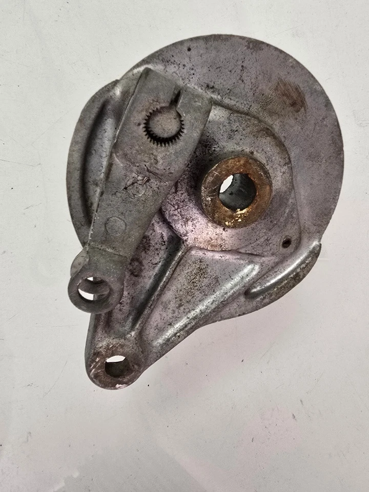 1970 Honda SL100 K0 Rear Brake Backing Plate Arm Actuators Cam NO PADS HM 110 - Image 1 of 4