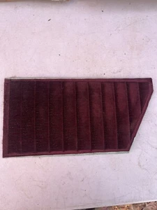 78-88 Monte Carlo Rear Interior Sail Panel Insert G Body Red Cloth Passenger - Picture 1 of 5
