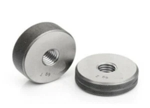 1set M18X1 6G T Z thread ring gauge Right hand Metric T=GO Z=NOGO - Picture 1 of 3