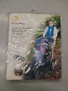 J is for Jeep Brand Jogging Stroller Weather Shield, FREE SHIPPING - Picture 1 of 4
