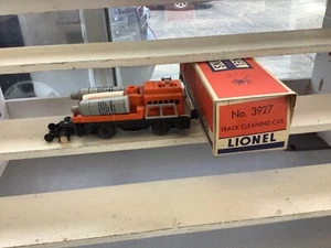 LIONEL 3927 POSTWAR O'27 TRACK CLEANING CAR/OB!!!! - Picture 1 of 5