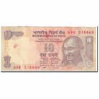 [#608504] Banconote, India, 10 Rupees, 1996, Undated (1996), Km:89, B