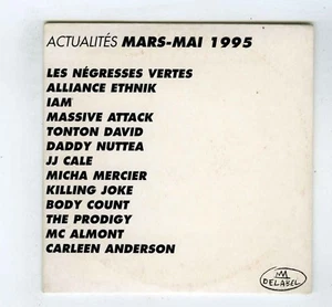PROMO CD SINGLE DELABEL ACTUALITES 1995(IAM LES NEGRESSES VERTES MASSIVE ATTACK - Imagen 1 de 2