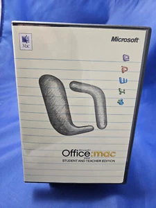 Microsoft Office Mac 2004 Student and Teacher Edition Booklet 3 Keys Software - Picture 1 of 3