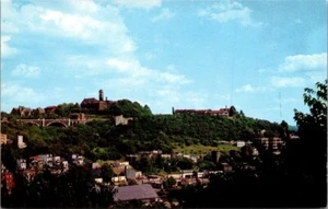 MT. ADAMS Cincinnati, Ohio OH birds eye view Postcard - Picture 1 of 2