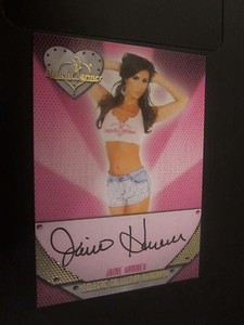 Jaime Hammer Autographed Signed 2014 Bench Warmer Eclectic Autographs #55 Card