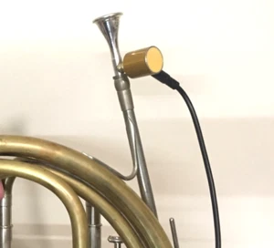 PiezoBarrel P9 Pickup, 4m Cable & DIY Fittings for French Horn mouthpiece - Picture 1 of 11