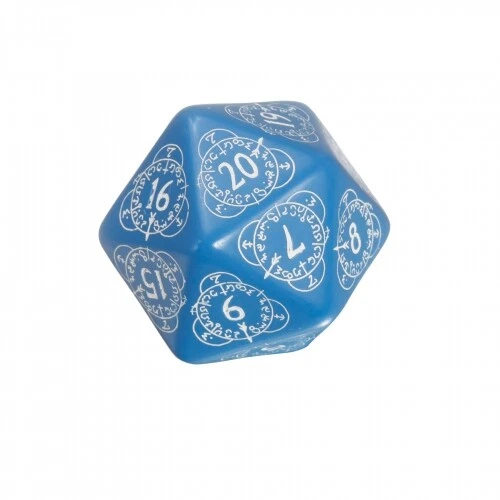 Juego De Cartas - Contador De Niveles - 1 Pieza - W20 - Azul Y Blanco - Imagen 1 de 1