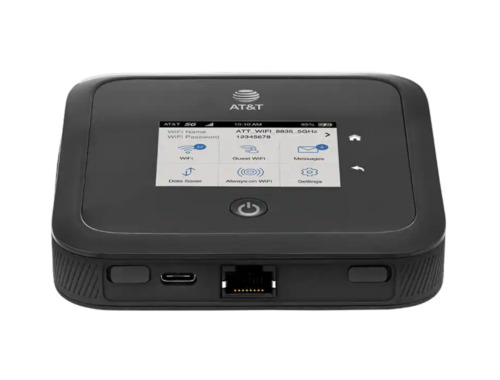 AT&T UNLIMITED Data Plan 5G & 4G LTE Wi-Fi 6 Hotspot Netgear Nighthawk M5 MR5100