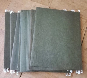 Menge 25 - Schwerlast Briefformat HÄNGENDE AKTENORDNER - grün - NEU - Bild 1 von 4
