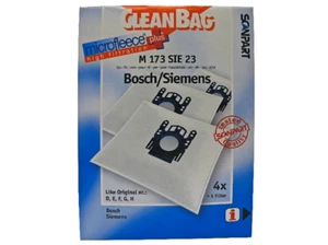 Bolsas de aspirador Scanpart M173SIE23 compatible con Bosch y Siemens, Pack de 4