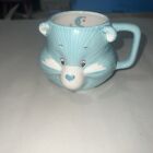 Care Bears 1985 Blue Bedtime Bear American Greetings Coffee Mug Cup 53032 USA