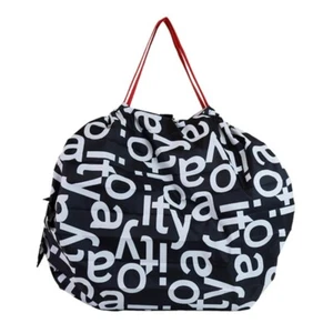 Bolso Compacto GINZA Itoya Shupatto M Plegable Eco Negro Poliéster W13.7xH11.8 pulgadas - Imagen 1 de 15