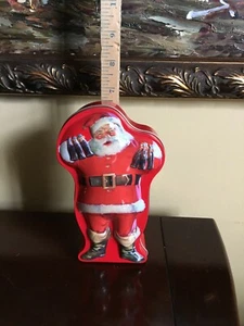 Coca Cola Santa Playing Cards(2 different Decks in Santa Tin//Art of H. Sunblom - Picture 1 of 3