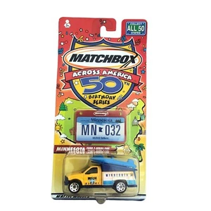 Matchbox Across America Minnesota 50th Birthday Ford Fire Truck Diecast 2001 - Picture 1 of 5