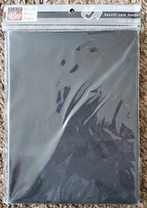 Bazzill Basics - Coin Holder - Holds 24 Coins - Magnetic Cover - CH Raven - Picture 1 of 2
