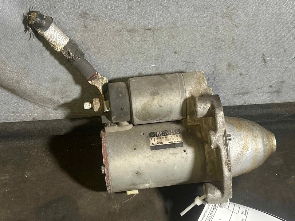 Fits 2011-2014 Chrysler 200 Starter Motor OEM:4801839AB Foto 1 de 4