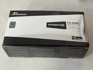Seasonic Prime TX-650 - 650Watt - 80Plus Titanium - Bild 1 von 9