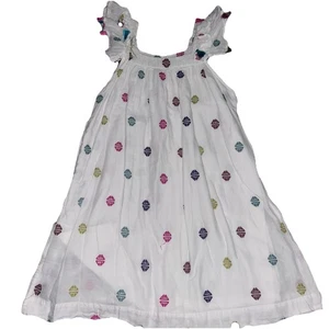 Roberta Roller Rabbit Girl Dress Tassel Accent Sz 8 Girl - Picture 1 of 4