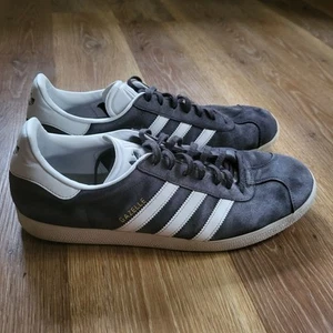 Adidas Gazelle Suede Blue Men UK 12 Sneakers Trainers Sport Shoe Footwear Skater - Picture 1 of 8