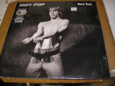 Iggy Pop - Rare Trax double LP new sealed clear vinyl Cleopatra - Image 1 of 2
