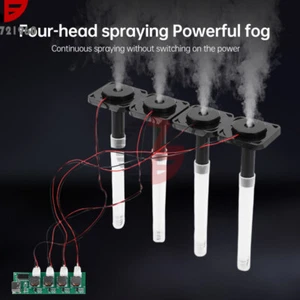 Type-C Humidifier DIY Kits Ultrasonic Mist Maker Driver Circuit Board 4 Atomizer - Picture 1 of 27