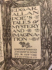 POE'S TALES OF MYSTERY & IMAGINATION BY EDGAR ALLAN POE (1928) #336 (9th print)